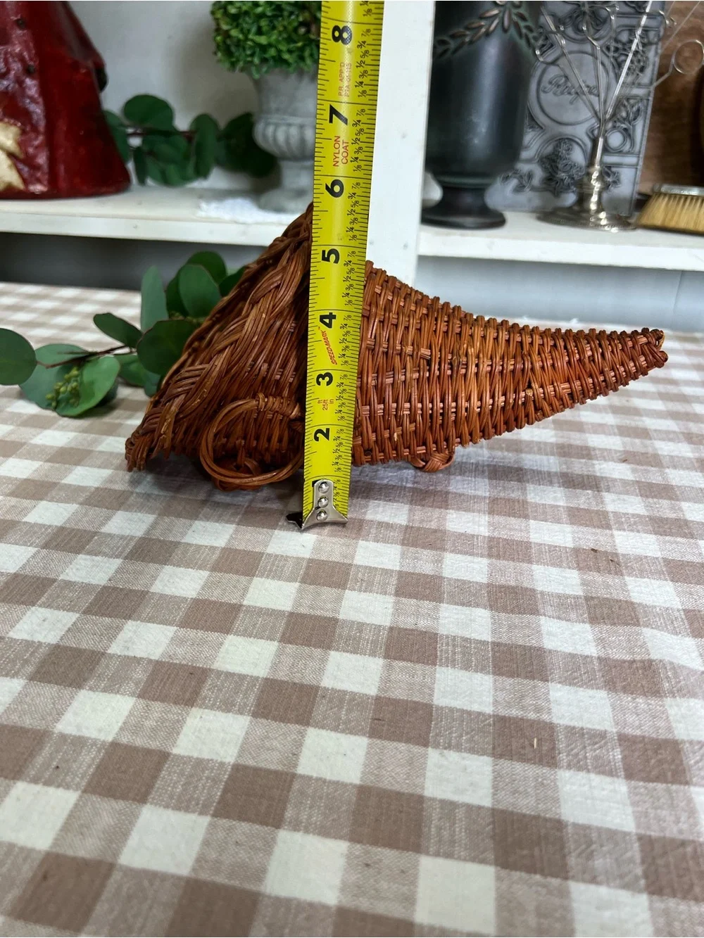 Cornucopia basket decor thanksgiving